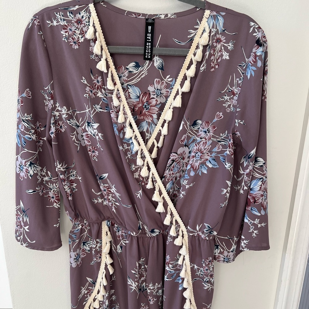 Design Lab Tassel Romper